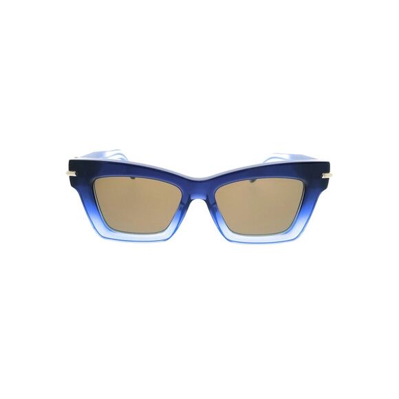 New Salvatore Ferragamo SF2031S 415 Blue Square-Frame Women\'s Authentic main image 5